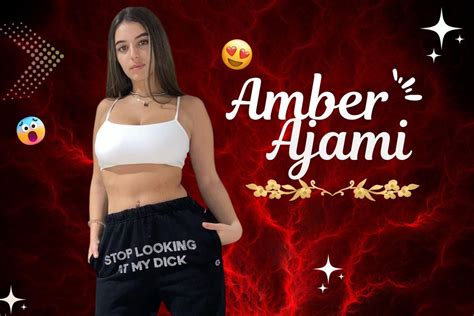 amber ajami onlyfans nude|Amber Ajami Sextape Onlyfans Leaked Ambs Official Ppv Video